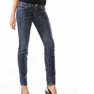 Bebe Carmen‎ Skinny Rivet denim Jeans Sz 27